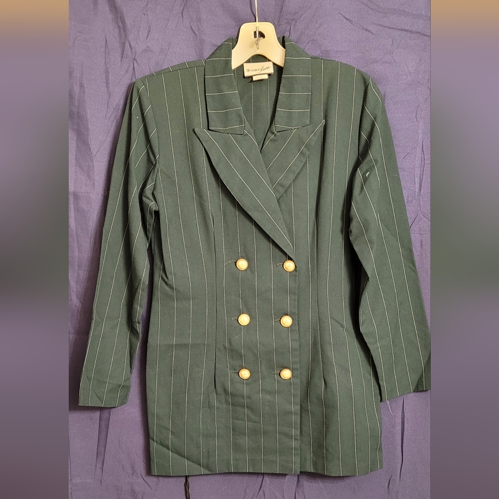 Breakin Loose Green Pinstrip Pantsuit